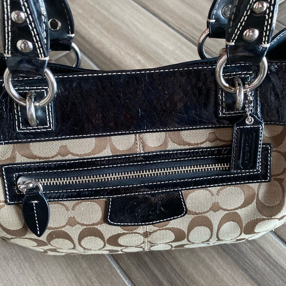 Coach Penelope Signature Shoulder Purse/handbag - Picture 5 of 16